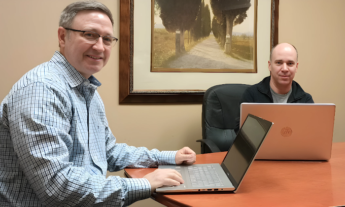 Steve and Eric at Better Web Group Goodlettsville, TN
